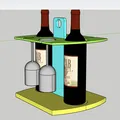 ORGANIZZATORE GT157 - Kệ Để Chai Rượu Bàn - Thumbnail 3