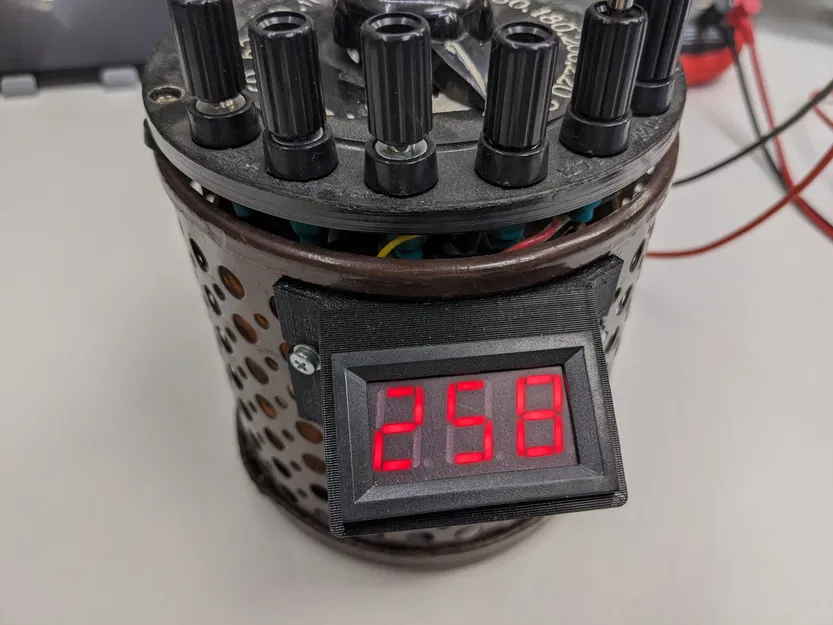 Vỏ hộp đồng hồ điện áp cho variac kiểu Xô Viết cũ - Image 2