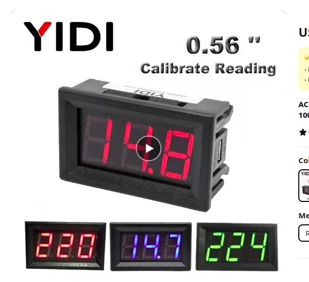 Vỏ hộp đồng hồ điện áp cho variac kiểu Xô Viết cũ - Image 3