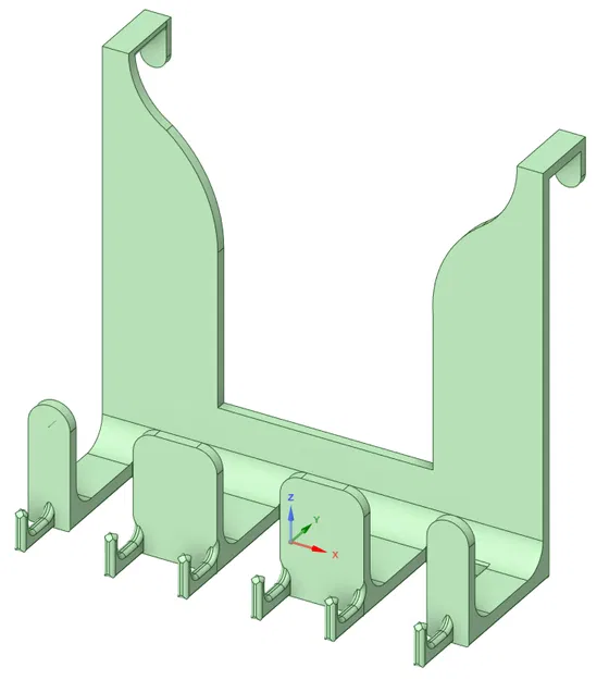 Dụng cụ nhà bếp để treo nhiều loại đồ dùng - Image 2