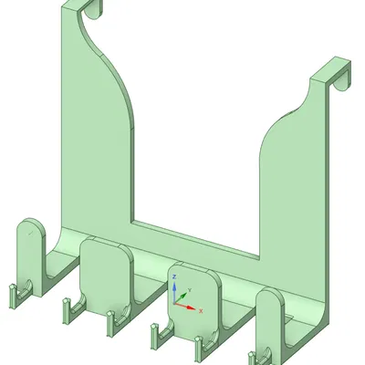 Dụng cụ nhà bếp để treo nhiều loại đồ dùng