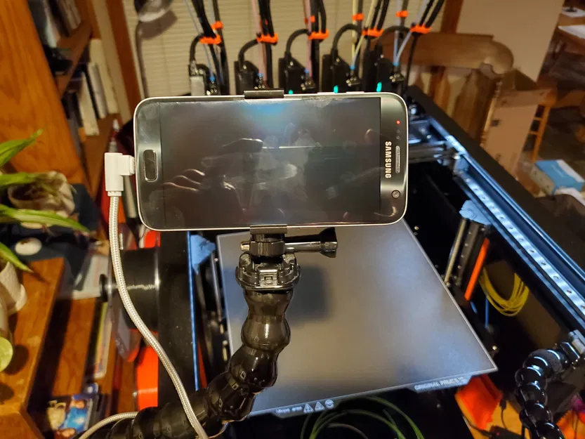 Giá đỡ GoPro/Chân máy có ren 1/4-20 cho Galaxy S7 / S10 - Image 1