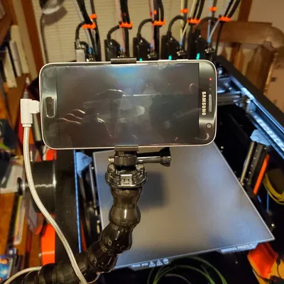 Giá đỡ GoPro/Chân máy có ren 1/4-20 cho Galaxy S7 / S10