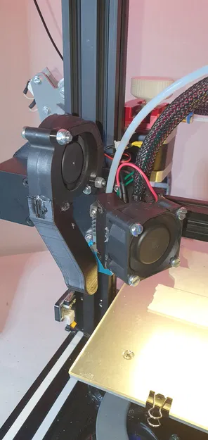 Ender 3 - Đầu nóng luồng khí cao [quạt 5015 & 4020] kèm BL touch! - Image 2