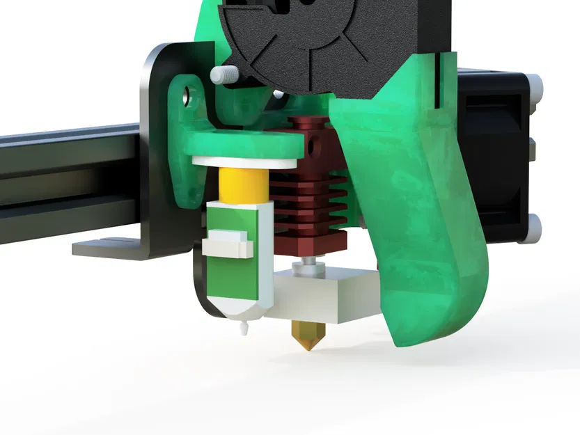 Ender 3 - Đầu nóng luồng khí cao [quạt 5015 & 4020] kèm BL touch! - Image 3