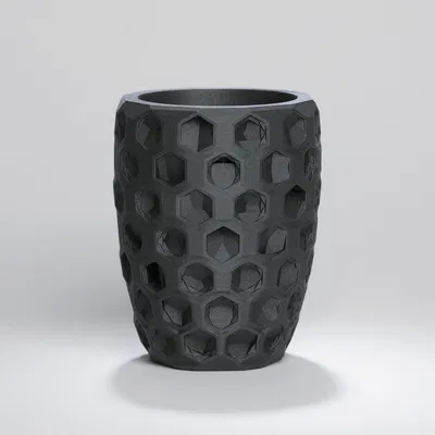 Bình đựng tro cốt tùy chỉnh, có thể thay đổi kích thước để in.