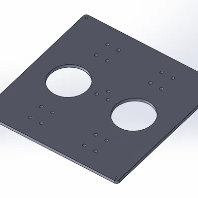 Tấm đỡ bạc đạn trục Y - Anycubic i3 mega S