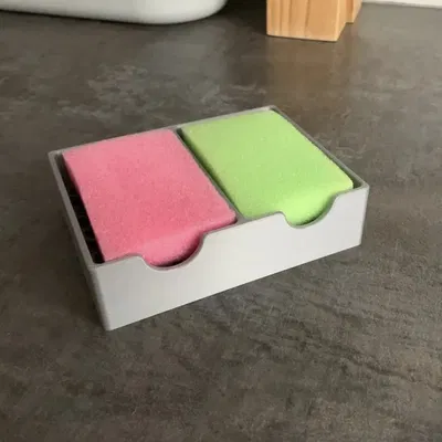 Chỗ phơi khô mút rửa chén