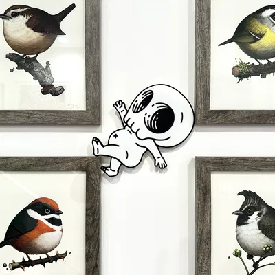 Tranh Tường Hình Bộ Xương