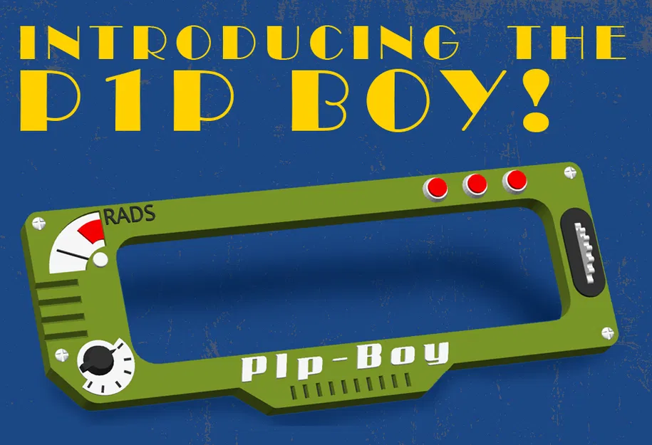 Nắp Giao Diện P1P/P1S - Pip Boy - Image 1