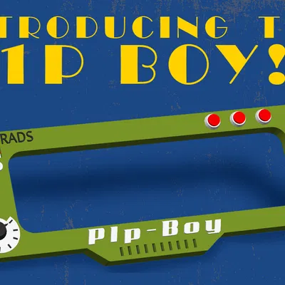 Nắp Giao Diện P1P/P1S - Pip Boy