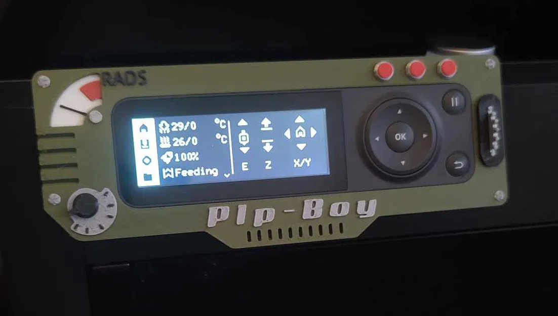 Nắp Giao Diện P1P/P1S - Pip Boy - Image 2