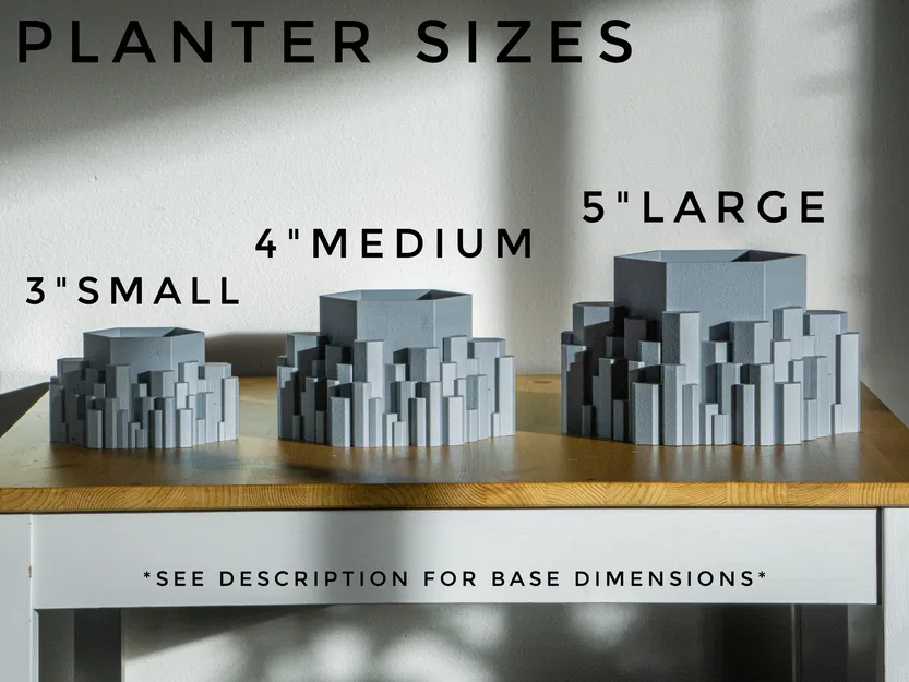 Chậu Trồng Cây Cột Đá, Có Lỗ Thoát Nước và Khay, Thiết Kế Iceland/Bắc Âu - Image 3