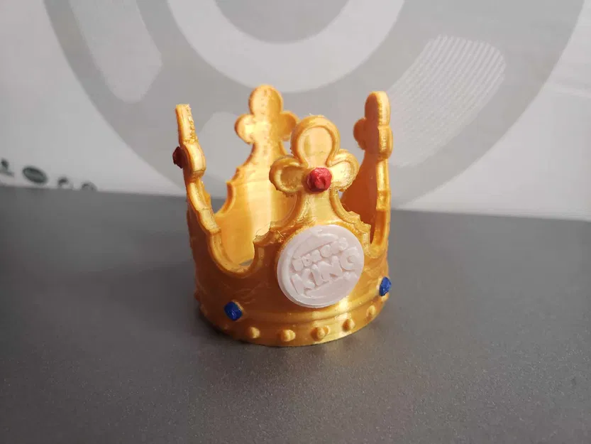 Vương miện Burger King - Đồ trang trí bàn làm việc - Image 1