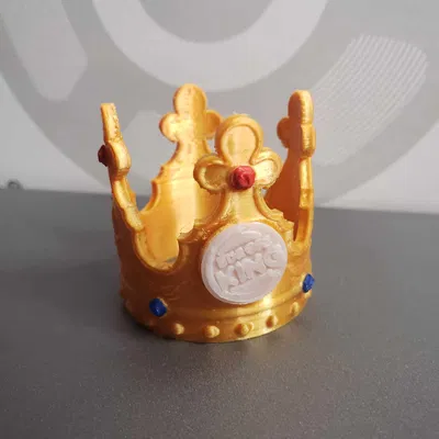 Vương miện Burger King - Đồ trang trí bàn làm việc