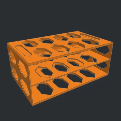 Hộp Ngăn Kéo 2 Tầng Tiết Kiệm Filament - Gridfinity