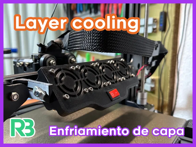 Hệ thống làm mát lớp cho máy in Creality - Image 1