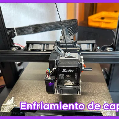 Hệ thống làm mát lớp cho máy in Creality