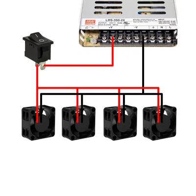 Hệ thống làm mát lớp cho máy in Creality