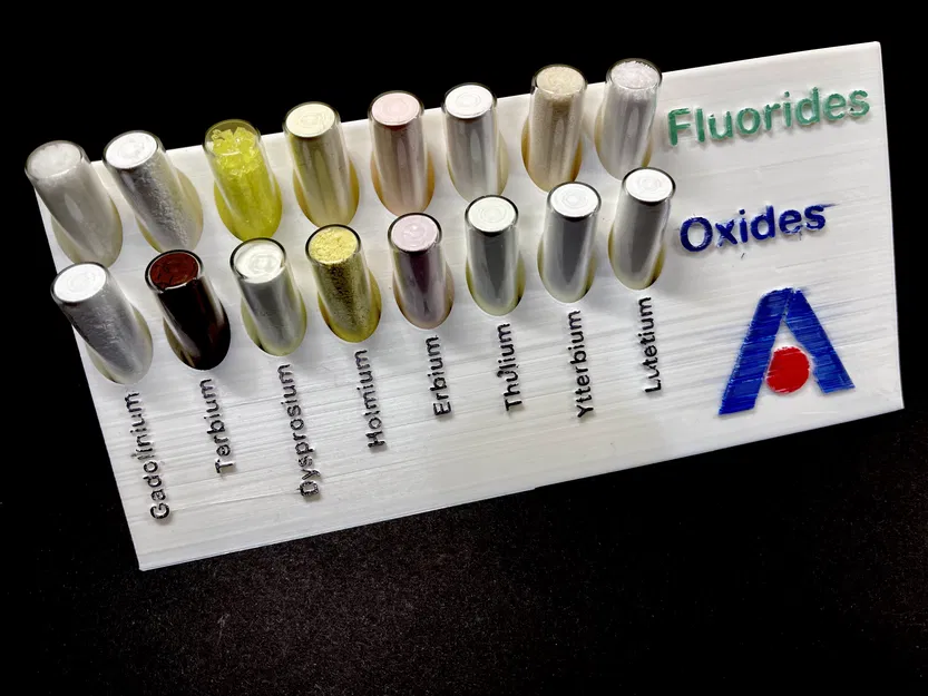 Mô hình trưng bày Oxit & Florua Đất Hiếm - Image 3