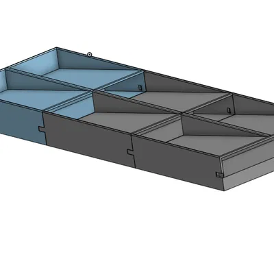 Khay Đựng Dao Kéo Module Xếp Chồng