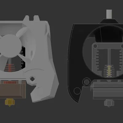 Voron Stealth Burner - Dùng cho Mosquito Hotend