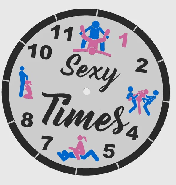 Đồng Hồ Sexy Times - Trang Trí Độc Đáo - Image 1