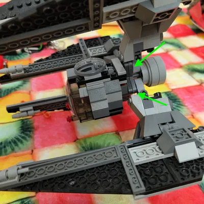 Miếng Lego Technic Cần Gạt 3x120