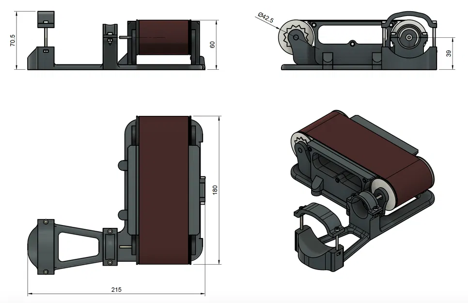 Giá Đỡ Dây Cưa Sand Belt Cho Dremel 3000/4000 - Image 12