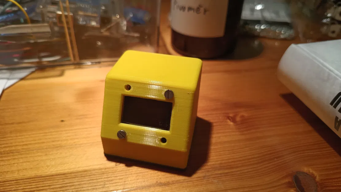 Vỏ nhỏ trạm thời tiết - ESP8266-01 + OLED 0.96" - Image 1