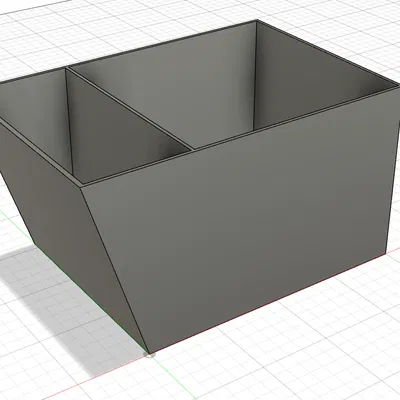 Hộp chia ngăn kéo có cạnh trong bo tròn