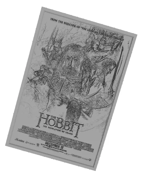 Ảnh Lithophane Poster Phim The Desolation of Smaug - Image 1