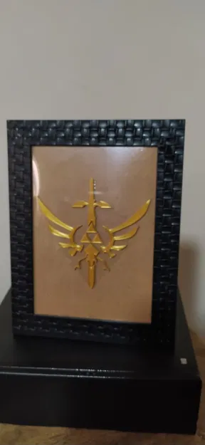 Mô hình 2D Zelda Triforce - Image 1