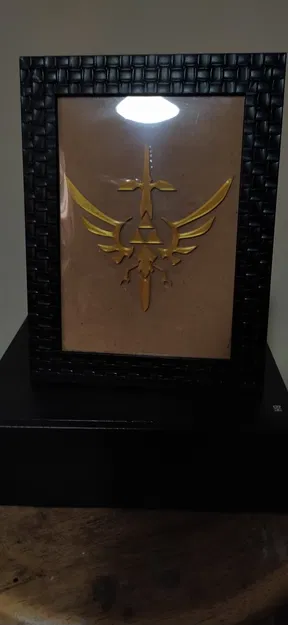 Mô hình 2D Zelda Triforce - Image 3