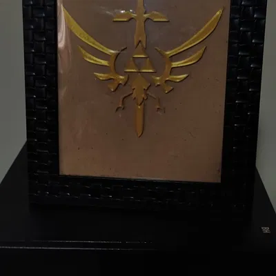 Mô hình 2D Zelda Triforce