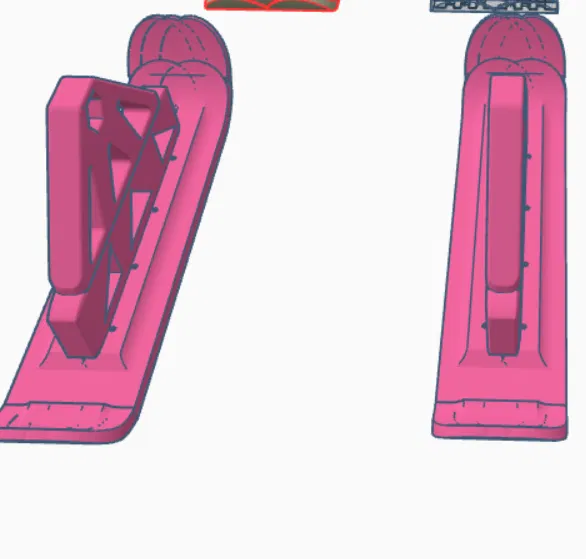 Ván trượt tuyết Depish cho xe RC - Image 1