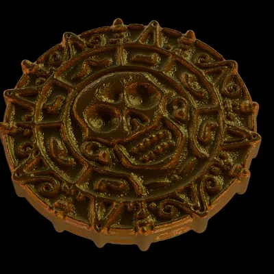 Đồng Xu Vàng Aztec Bị Nguyền Rủa - CursedAztecGoldCoin