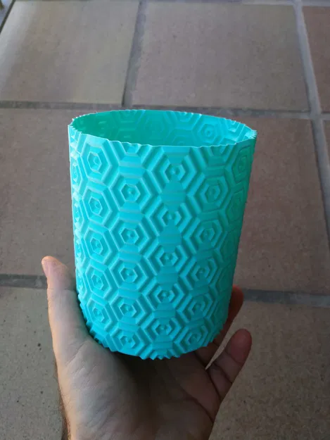 Bình Hoa Văn Lục Giác (Chế Độ "Vase Mode") - Image 2