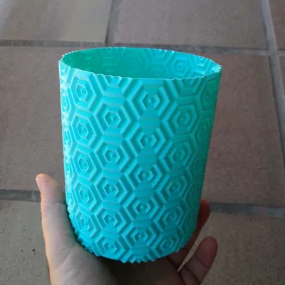 Bình Hoa Văn Lục Giác (Chế Độ "Vase Mode")