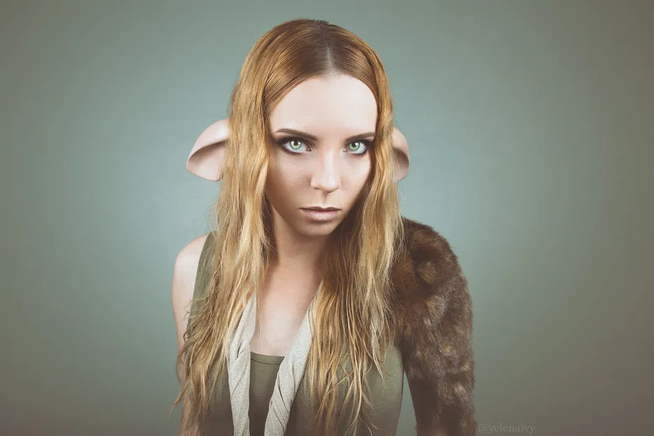 Bông Tai Giả Sừng Nai (Faun Ear Cuffs) - Image 3