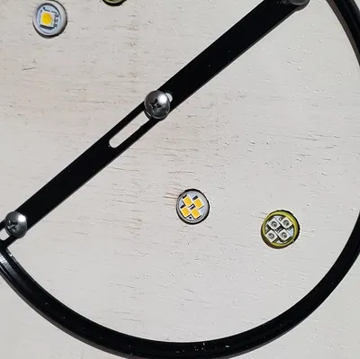 Bộ chắn đèn vách ngăn Mystic Pinball cho quả cầu pha lê và hiệu ứng chiều sâu 3D