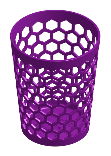 Hộp Cắm Bút Kiểu Lục Giác - Image 1