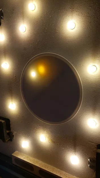 Bộ chắn đèn vách ngăn Mystic Pinball cho quả cầu pha lê và hiệu ứng chiều sâu 3D - Image 2