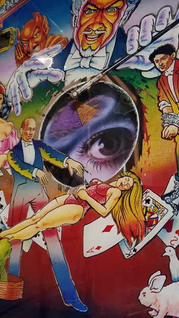 Bộ chắn đèn vách ngăn Mystic Pinball cho quả cầu pha lê và hiệu ứng chiều sâu 3D - Image 3