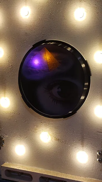 Bộ chắn đèn vách ngăn Mystic Pinball cho quả cầu pha lê và hiệu ứng chiều sâu 3D - Image 4