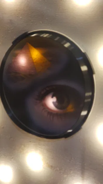 Bộ chắn đèn vách ngăn Mystic Pinball cho quả cầu pha lê và hiệu ứng chiều sâu 3D - Image 5