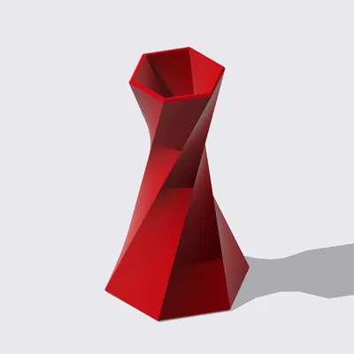 Lọ Hoa Hình Lục Giác