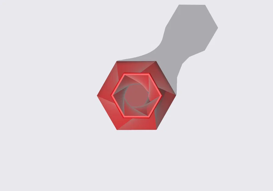 Lọ Hoa Hình Lục Giác - Image 2