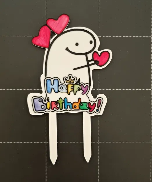 Flork Chúc Mừng Sinh Nhật - Trái Tim - Image 1