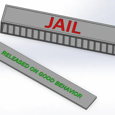 Nhà tù Đồ dùng - Hộp cơm (Bài kiểm tra sức bền Cầu Vô tình)